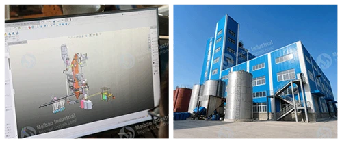 Desde dibujos de ingeniería hasta equipos industriales terminados